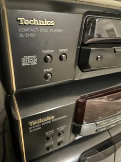 Technics Mini Hifi System and Spea