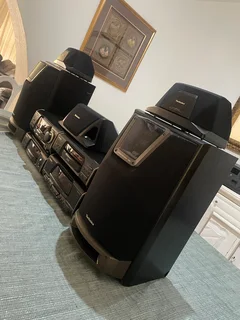Technics Mini Hifi System and Spea