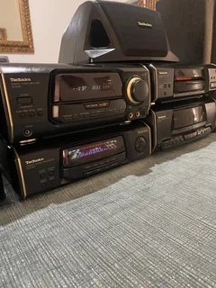 Technics Mini Hifi System and Spea