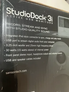 Samson Studio Dock 3i Active Monitors