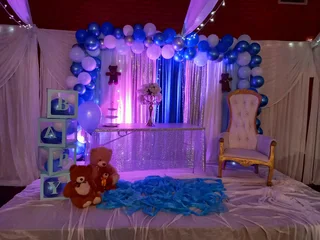 Baby shower decor to hire