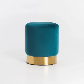 Stylish suede ottomans for sale