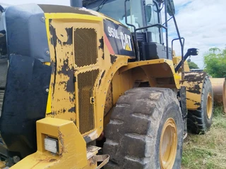 earth moving equipment   Cat and Komatsu