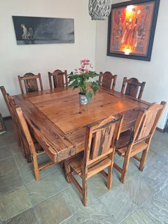 Ironwood table and chairs