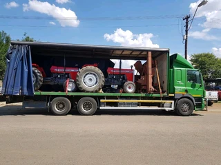 Goods transport to Zambia