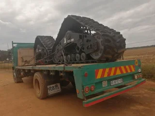 Equipment from South Africa to as far as Kigali