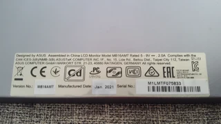 Asus Zenscreen Touch Portable Monitor