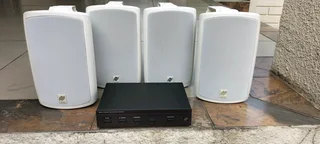 Niles  SS-4 speaker selector.... allows you to switch up to four speaker pairs connected to a stereo