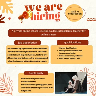 Teaching - Ad posted by Ayesha Samudh
