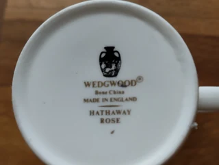 Wedgewood Hathaway Rose Mugs