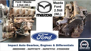 Ford / Mazda 2.5tdi WL engines for sale!!!