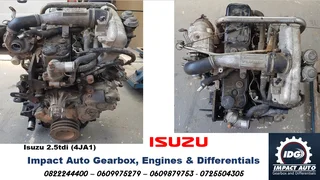 Isuzu 2.5tdi 4ja1 engines for sale!!!