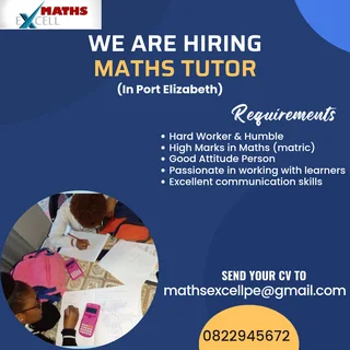 Part-time high school maths tutor