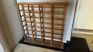 CD Rack Handmade Oak