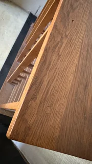 CD Rack Handmade Oak