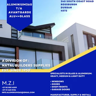 Aluminium 360 - purpose made aluminium windows and doors