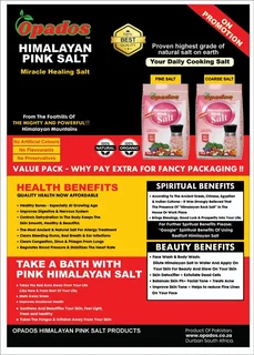Pink Himalayan salt by Opados