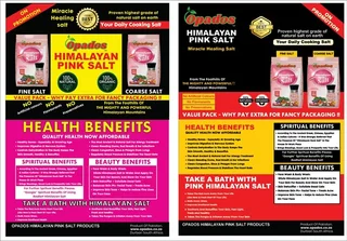 Pink Himalayan salt by Opados