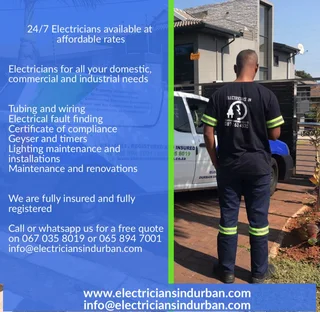 24/7 Electricians available at affordable rates