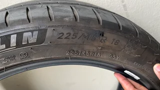 Michelin BMW run flat used front tyre - 18 inch