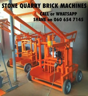 ELECTRIC BRICK MACHINE 4in1 Includes 4 SETS of BRICK MOULDS- BLOCK,MAXI,STOCK,STRAIGHT PAVER