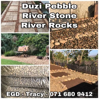Duzi Pebble and River Boulders