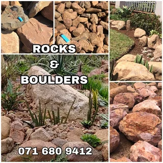 Duzi pebble, Topsoil, Riversand  &amp; Boulders - Sized, Washed