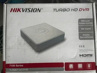 Brand new Hikvision turbo 8channel dvr with 2TB hard drive