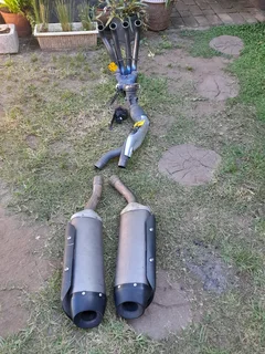 2007-2008 Yamaha R1 Full standard exhaust system