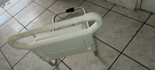 Wheelchair and bed side rail