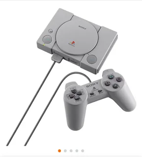 Playstation one classic console built in games