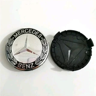 Mercedes Benz 4pcs 75mm Car Wheel Center Hub Caps Cover