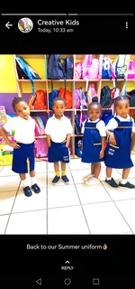 Preschool /Creche Mattresses sheets and uniforms