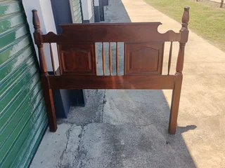 Mahogany Double Bed Headboard