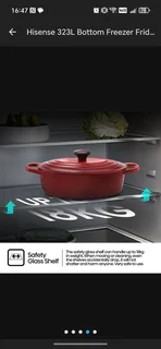 Hisense 323L Bottom Freezer Fridge