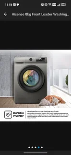 Hisense 8Kg Washing Machine
