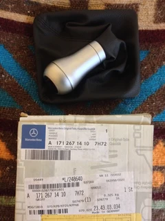 Mercedes Benz SLK manual gearshift
