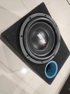 1 x 12inch 4D Comp SPL 5000W Targa Subwoofer with Port Box