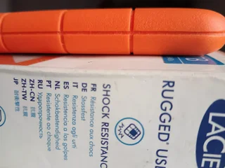 LaCie Rugged 2TB External Hard Drive