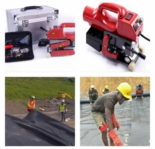 Fusion Tech FT-HW800Di Geo-membrane HDPE Hot Wedge Plastic Welder, PVC , Tarpaulin, PE & HDPE