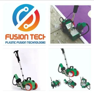 PVC Hot air plastic welder with 2600w of power. PVC Pool cover, printed pvc and tarpaulin welding