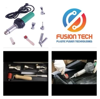 PVC Banner, Tarpaulin and other plastics type welder. HOT AIR plastic welder.