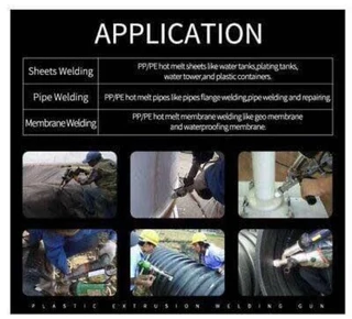 Fusion Technologies FT-EW3800WDi - Double Heating System Plastic Extrusion Welder
