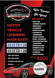 License and Registration