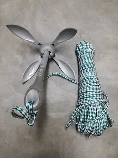 Folding anchor 2.5 KG with 30 m rope