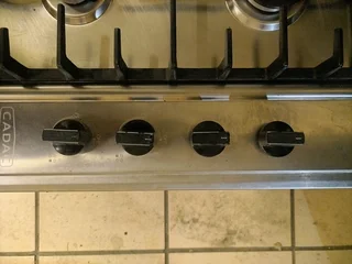 Gas hob used