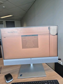 HP EliteOne 840 G9 AIO PC with Cracked Display (READ DESCRIPTION)