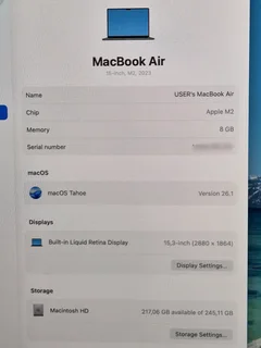 15-Inch MacBook Air M2 8GB 256GB (CASH or TRADE-IN)