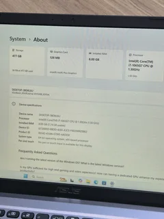 Asus VivoBook | Core i7 10th Gen | 8GB RAM | 512GB SSD