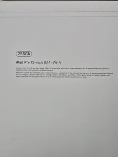 iPad Pro 13-Inch M4 Chip 256GB WiFi Silver (CASH or SWAP)